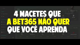 4 MACETES QUE A BET365 NÃO QUER QUE VOCÊ SAIBA [upl. by Aisila]