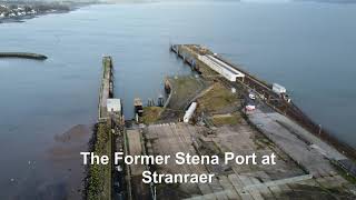 Stena Ferry Port Stranraer Jan 2024 [upl. by Gerda769]