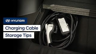 Charging Cable Storage Tips  Hyundai [upl. by Amak]