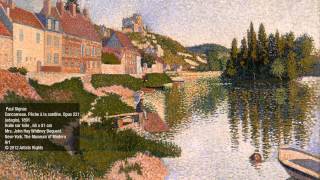 Signac les couleurs de leau au musée des impressionnismes Giverny 29mars2 juillet [upl. by Magnus910]