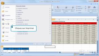 Comment imprimer un document avec Excel 2007 [upl. by Montgomery]