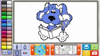 Playing Nick Jr Color book [upl. by Ardnauq841]