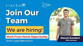 Cracku Paid Internship  Work From Home Opportunity 🚀 Join Our Team [upl. by Iorgo549]