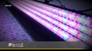 BeamZ LCB384 Color Bar 384 RGB LEDs 12 Sections DMX 150560 BeamZ Professional [upl. by Ponzo]