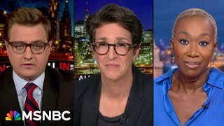 See Maddow Hayes Reid Wallace react instantly to Biden’s highstakes press conference [upl. by Courtund]