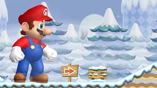 Giant New Super Mario Bros Wii Depot  Walkthrough  04 [upl. by Bethesde285]