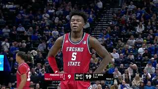 BYU vs Fresno State  2023121  NCAAB Game [upl. by Nosnorb881]