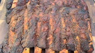 How to smoke beef and pork ribs on offset smoker￼ [upl. by Cliffes662]