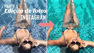 COMO EDITAR FOTOS PARA INSTAGRAM  PARTE 1 [upl. by Hentrich840]