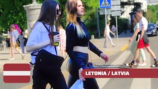 FIESTA PARA LOS OJOS en RIGA la Capital de LETONIA [upl. by Daloris]