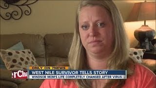 West Nile virus survivor tells story [upl. by Halueb587]