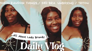 All About Lady Brandy J  Random Things I Bought From SHEIN  38D Bra Tryon [upl. by Lomax]