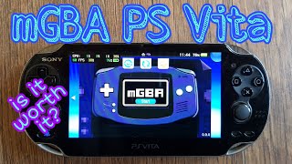 mGBA PS Vita is it worth it [upl. by Hochman]