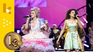 De cast van Ketnet Musical met Jij kan het op het Gala van de Gouden Ks 2021 [upl. by Zehe]