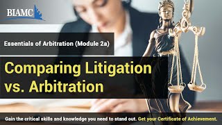 Comparing Litigation versus Arbitration [upl. by Esther]