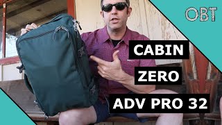 Cabin Zero ADV Pro 32L  Minimalist Cabin Backpack [upl. by Meagher]