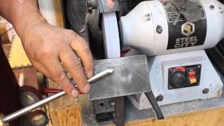 Sharpening a Bowl gouge with Sweptback Wings Woodturning and Sharpening [upl. by Ryann365]