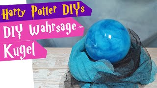 DIY Wahrsagekugel  Kristallkugel für Prophezeiungen  Harry Potter DIY  ProfTrelawney  mommymade [upl. by Januarius]