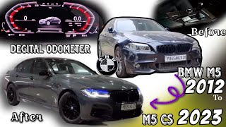 The BMW 5series to G30 LCI CONVERSION l F10 to F90 conversion lParasMakkar l bmw f90 [upl. by Elleira]