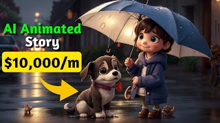 🤑Earn 10000 Per Month  Create AI Animated Story Videos with ChatGPT [upl. by Celle592]