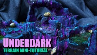 Underdark  Terrain MiniTutorial [upl. by Savanna]