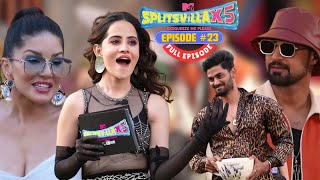 MTV Splitsvilla X5  Full Episode 23  Urfi ने चाय ☕️ पर बुलाया हैमज़ा आएगा 😉😳🤯 [upl. by Ahsiam]