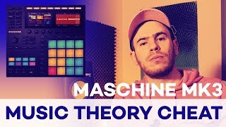 Maschine MK3 Scales amp Chords Music Theory Cheat Tutorial [upl. by Nilde]