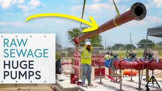 HEAVY CONSTRUCTION of a Sewage Pump Station  Ep 5 [upl. by Naves]