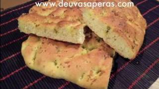 Cómo hacer Pan Italiano  Receta de Focaccia Hogaza de pan [upl. by Fusuy212]