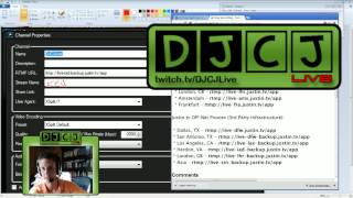 DJCJ Live  Tutorial  XSplit Setup and Settings for Twitchtv [upl. by Farro]