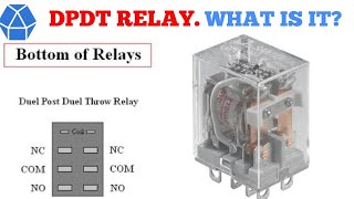 DPDT RELAY REVIEW Dual post dual throw [upl. by Dronski]