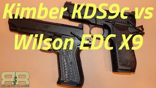 Kimber KDS9c First Look How does it compare to the Wilson EDC X9 [upl. by Ecinehs]