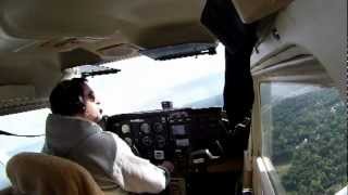 Landing Hendersonville Airport Johnson Field [upl. by Emmanuel56]