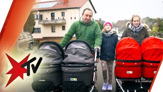 Leben mit Vierlingen Wie geht es Familie AckerKalina ein Jahr nach der Geburt  Teil 2  stern TV [upl. by Fadil]