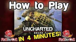 How to Play Uncharted Board Game  Roll For Crit [upl. by Pippas]