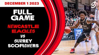 Serios Group Newcastle Eagles vs Surrey Scorchers British Basketball League  LIVE [upl. by Enuahs]