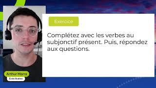 Aprenda o subjuntivo em francês  Aula 60  Objectif Québec [upl. by Tamarah182]