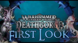 WARHAMMER UNDERWORLDS DEATHGORGE REVEALED FIRST IMPRESSIONS [upl. by Nairim]