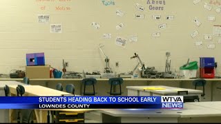 Modified schedule has Lowndes County students back in the classroom early [upl. by Haliled]