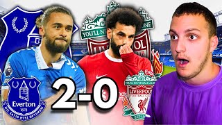 LIVERPOOLS SEASON IS DONE  Everton 20 Liverpool Post Match Reaction [upl. by Ilatan]