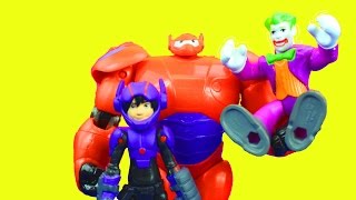 Baymax saves Hiro Hamada from Joker Two Face Batman series [upl. by Burnside]