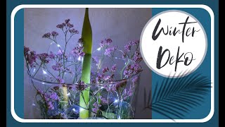 Wie du eine Amaryllis im Glas winterlich dekorierst I Geschenkidee I DIY DEKO Idee I KatisweltTV [upl. by Akehsar]