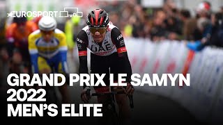 Matteo Trentin outsprints for the win  2022 Grand Prix Le Samyn  Highlights  Eurosport [upl. by Matthew31]