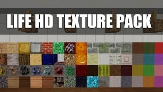 LIFE HD 128x Texture Pack  Minecraft Lets Show DE HD [upl. by Seleta631]