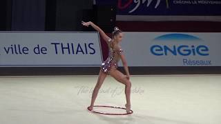 Arina AVERINA RUS hoop  2019 Thiais EF [upl. by Noyk]