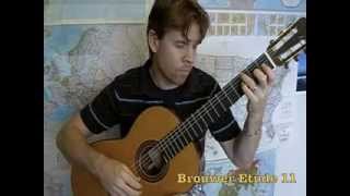 Leo Brouwer Etude 11 [upl. by Hawthorn]