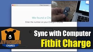 Fitbit Charge  How to Setup Sync with Computer [upl. by Otilegna237]