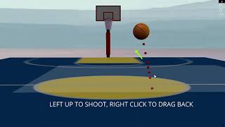 Python 3D Ursina Basketball Game [upl. by Ashwin]