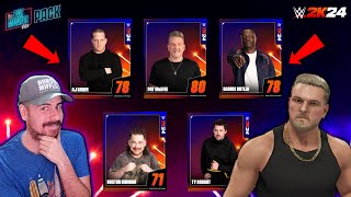 WWE 2k24 DLC 3 UPDATE Pat McAfee Pack ratings changed [upl. by Wurster]