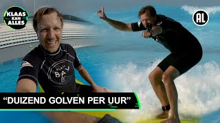 SURFEN TUSSEN DE BERGEN  Kan Klaas 10 seconden op een golf surfen zonder de zee Stap 3 [upl. by Ayam]